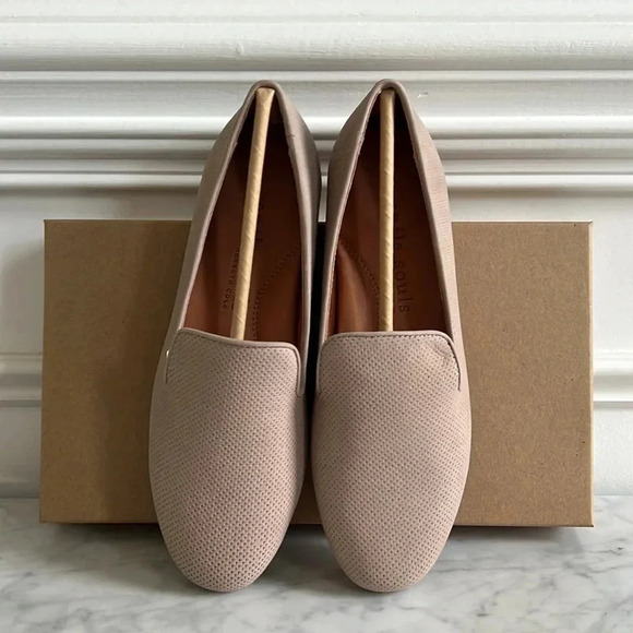 Gentle Souls by Kenneth Cole "Eugene 2" (Size 6) Mushroom Loafers Comfort Flats - Picture 7 of 8